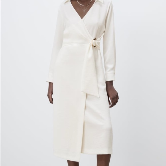 Zara Buckle Midi Dress - Picture 10 of 10